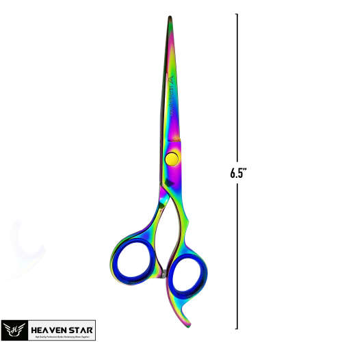 Professional Barber Haircutting Scissor Multi Titanium Edition 6.5" Shears | Local Stock |