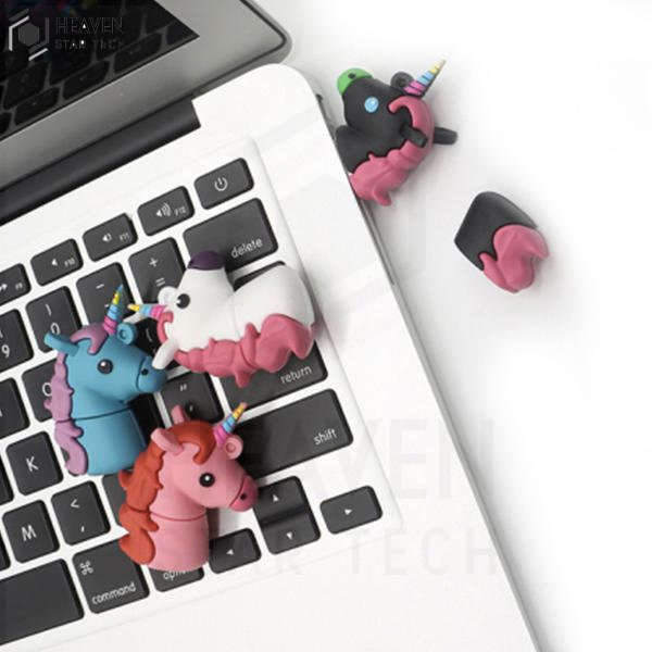Unicorn USB Flash Drive 8gb Cartoon Memory Stick - Blue | Heaven Star Tech®