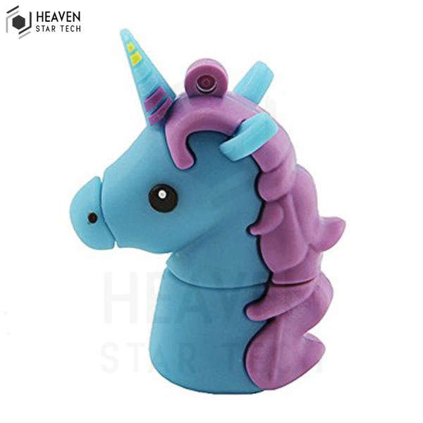 Unicorn USB Flash Drive 8gb Cartoon Memory Stick - Blue | Heaven Star Tech®