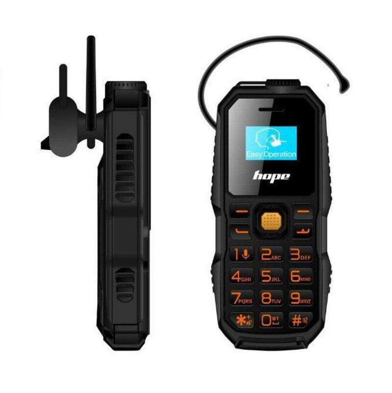 Mini Mobile Phone BM60 Black | Dual Sim Card | Memory Car | Torch Light | Heaven Star Tech