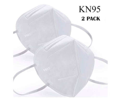 KN95 / FFP2 Respiratory face masks (Pack of 2)