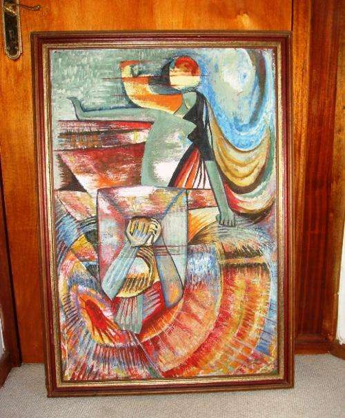 " Abstract " Signed by artist