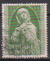 Germany 1952 Madonna, Mi 151 used
