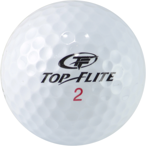 10 Top Flite Mixed Golf Balls NEAR MINT Condition