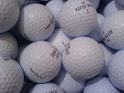 10 x Quality Top Flite Used Golf Balls (HQ Grade) - a Great Alternative to Buying New Balls - SAVE