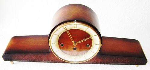 Vintage Hermie Wooden wind-up clock ( Large )