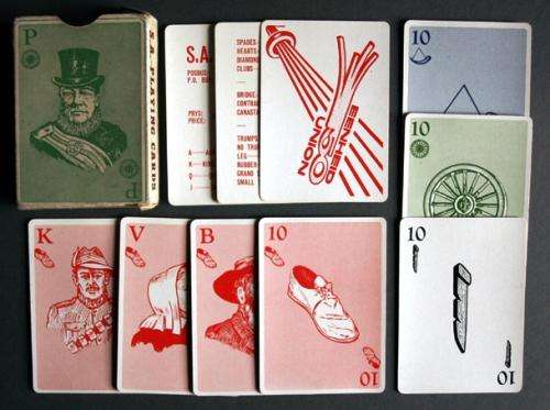 ( RARE ) Paul Kruger Playing cards . Still Sealed !!!! Mint Condition!