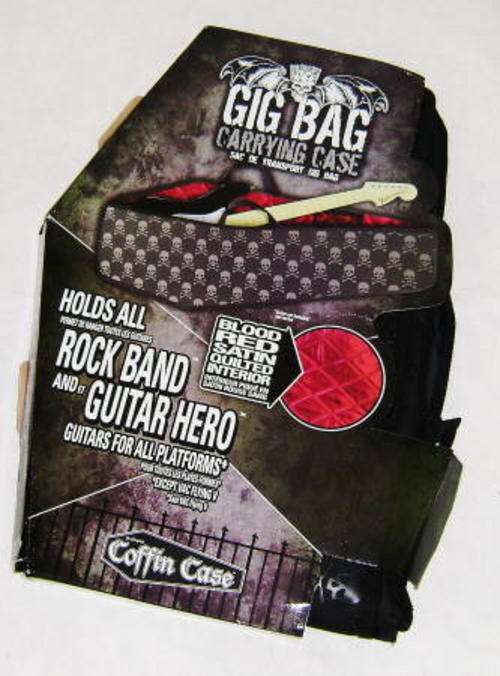 RARE !! coffin case gig bag ! still sealed!