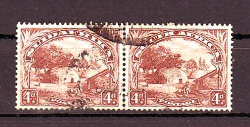 Union " Pictorials " Pair - Fine Used