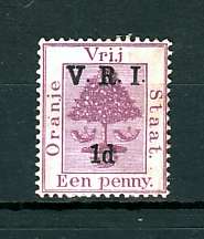 Oranje Vrystaat Overprint - Mounted Mint