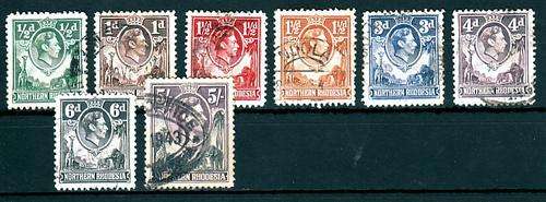 Northern Rhodesia Selection to 5/ - Fine Used