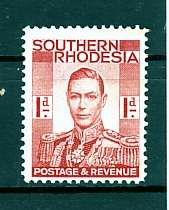 Southern Rhodesia Stamp - Unmounted Mint