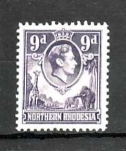 Northern Rhodesia Stamp - Unmounted Mint