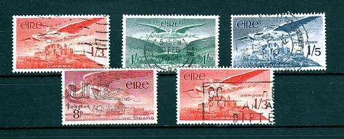 Ireland High Value Airmails - Fine Used