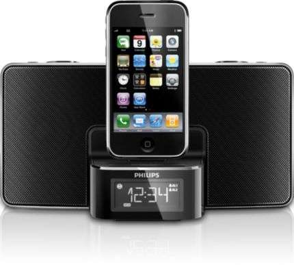 Philips Clock Radio For iPod - iPhone Docking Station