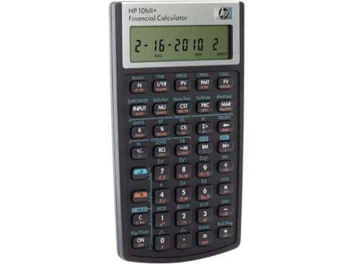 HP 10Bii Plus - Business Calculator (Algebraic) - non Programmable