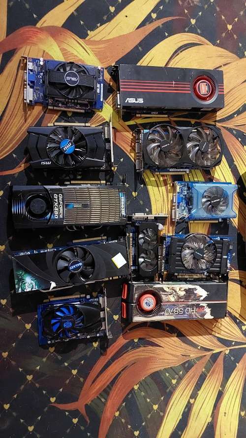 GPU Bundle lot - (Spares or repairs)