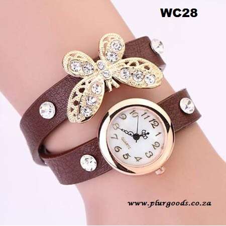Butterfly Rhinestone  Watch
