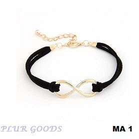 Infinity Bracelet - Leather