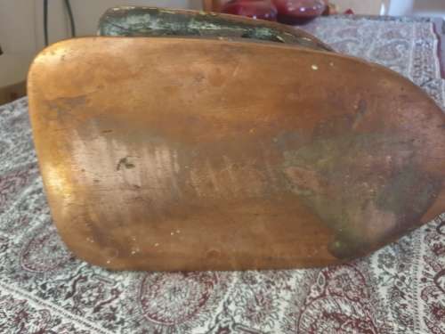 Antique Africana copper coal fired kitchen iron