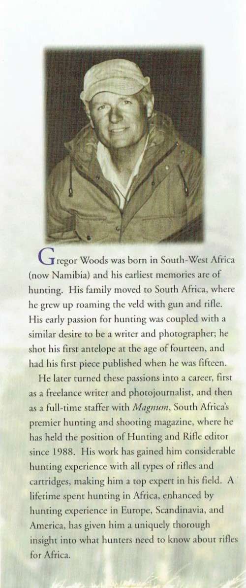 Gregor Woods, Rifles for Africa (hunting)