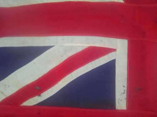 AUTHENTIC, ORIGINAL UNION OF SOUTH AFRICA FLAG, CIRCA 1912 OR SOON THEREAFTER