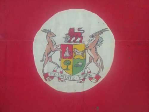 AUTHENTIC, ORIGINAL UNION OF SOUTH AFRICA FLAG, CIRCA 1912 OR SOON THEREAFTER