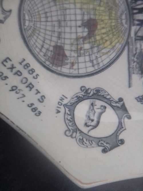 Queen Victoria`s Golden Jubilee, 1887, Commemorative Plate