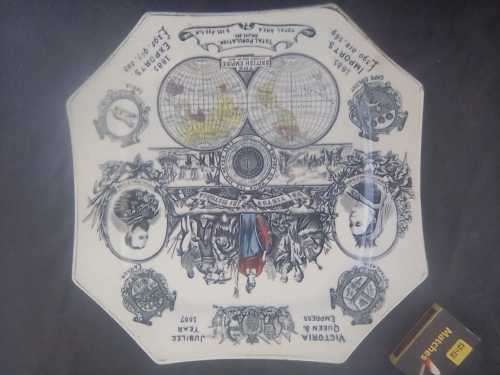 Queen Victoria`s Golden Jubilee, 1887, Commemorative Plate