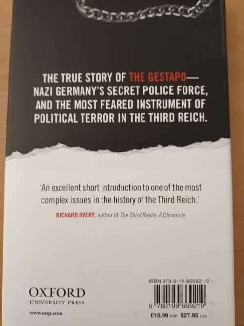 The Gestapo: Power and Terror in the Third Reich