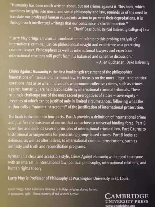 Crimes Against Humanity: A Normative Account