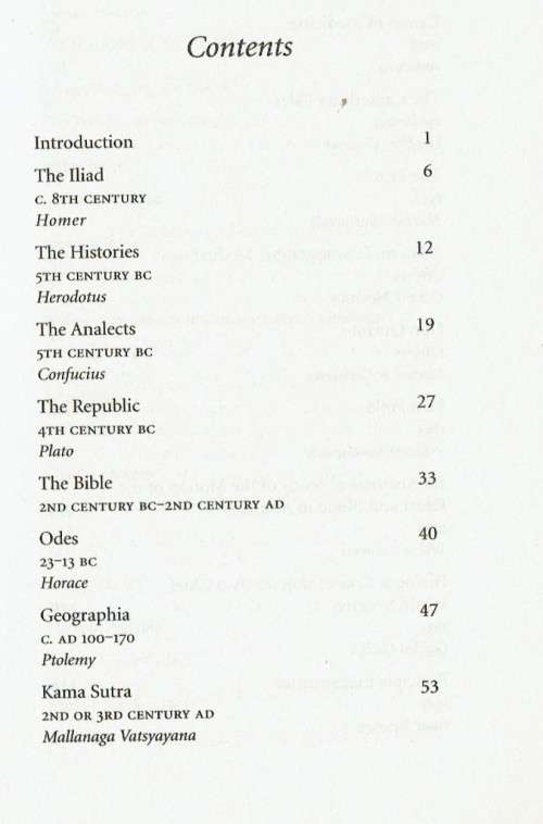 Books That Changed the World: The 50 Most Influential Books in Human History