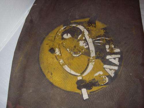 G.P. White 40 Squadron SAAF sak,water bottle, caps,patties