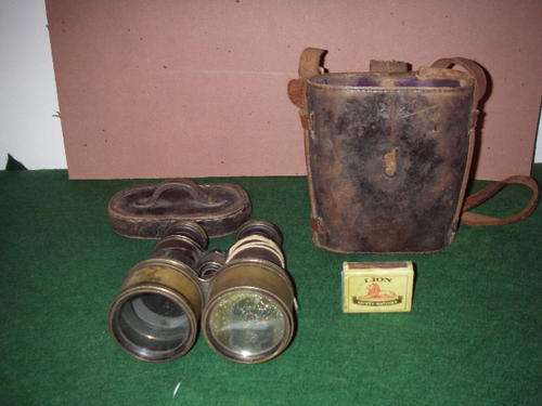 Extremely Rare pair of Binoculars 1900 Boer War period