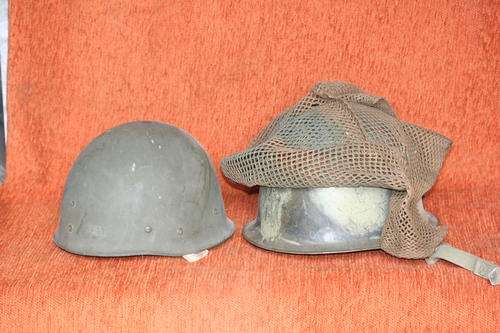 SADF Army helmet and inside