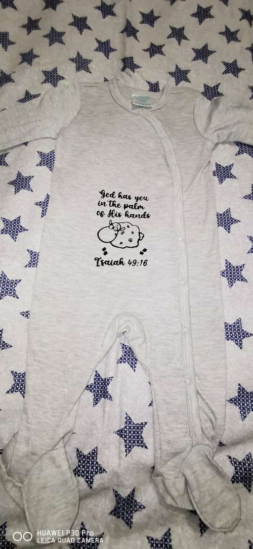 Baby Grow with Bible Verse