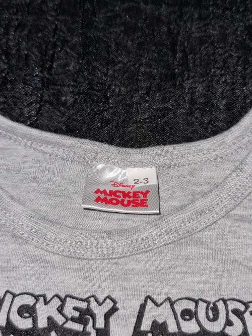 Unisex T Shirt Mickey Mouse 2 - 3 Years-old