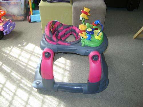 Pink Disney Winnie the Pooh walker