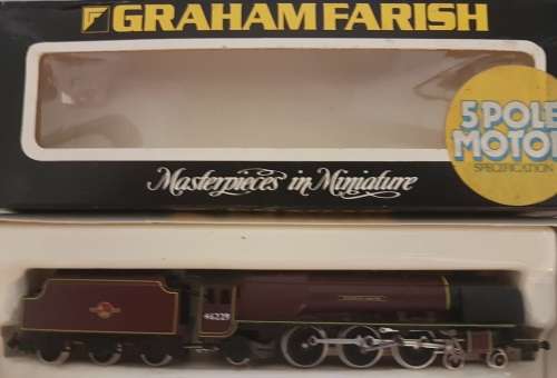 N Gauge Steam Engine British Railways Lady of Hamilton