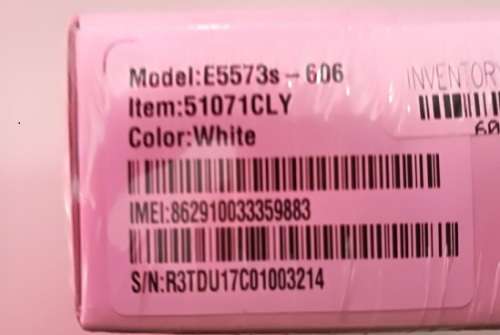 Still sealed Huawei E5573s Mobile WiFi (150 Mbps)