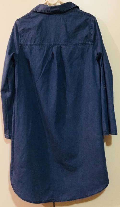 David Jones Denim shirt dress Size: 38  Although it says 12