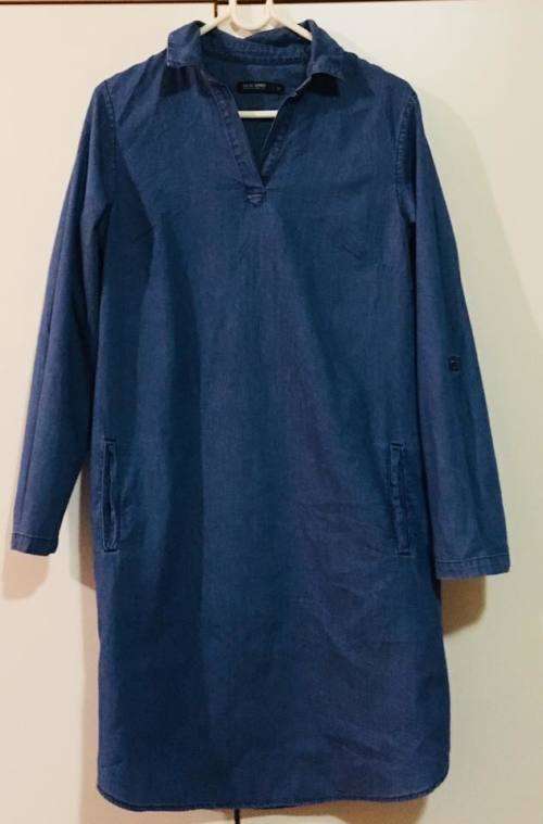 David Jones Denim shirt dress Size: 38  Although it says 12