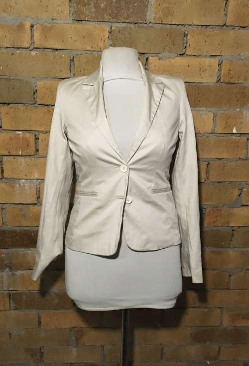 Hilton Weiner Urban Stone Blazer Size: XS Fully Lined