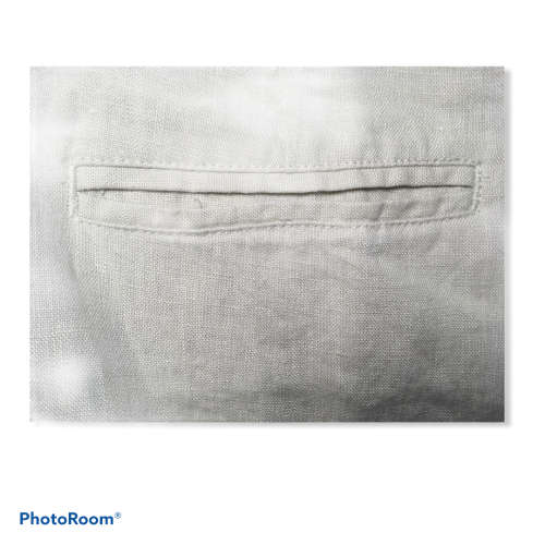 Hilton Weiner Beige Linen Pants Size: 32