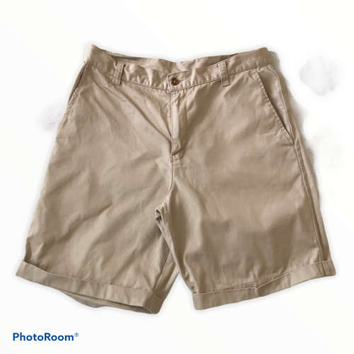 Men`s Beige Shorts Size: 32