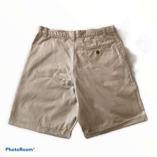 Men`s Beige Shorts Size: 32