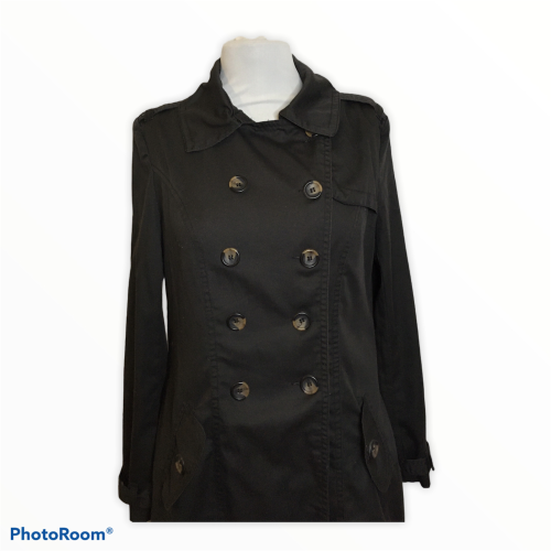 Charcoal trench coat Size: M/L