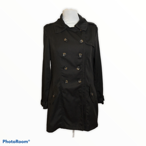 Charcoal trench coat Size: M/L
