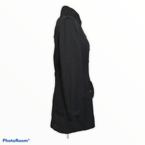 Charcoal trench coat Size: M/L