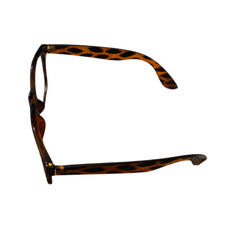 Leopard print glasses